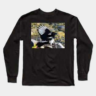 Magpie. Long Sleeve T-Shirt